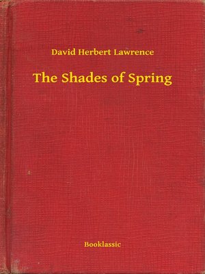 cover image of The Shades of Spring